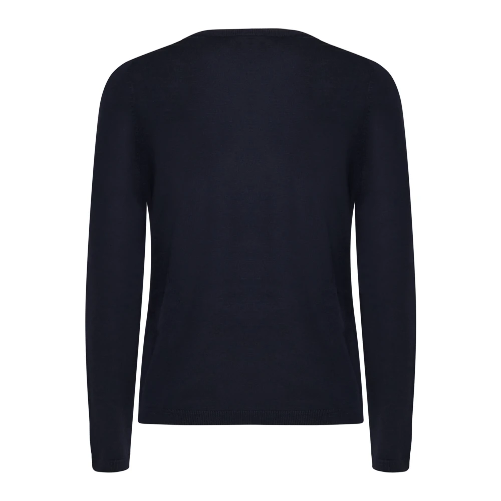allude Blauwe Sweater Collectie Blue Dames