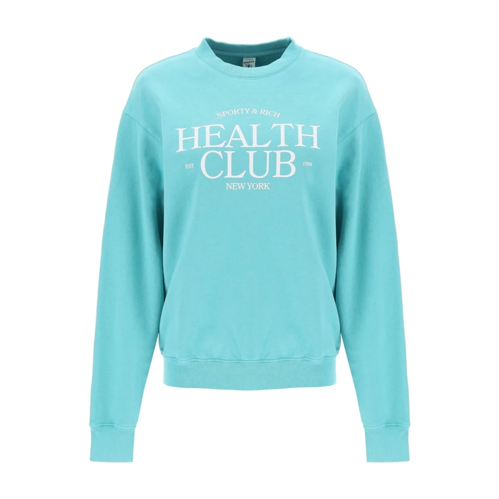 Sporty & Rich Health Club Sweatshirt Green Dames