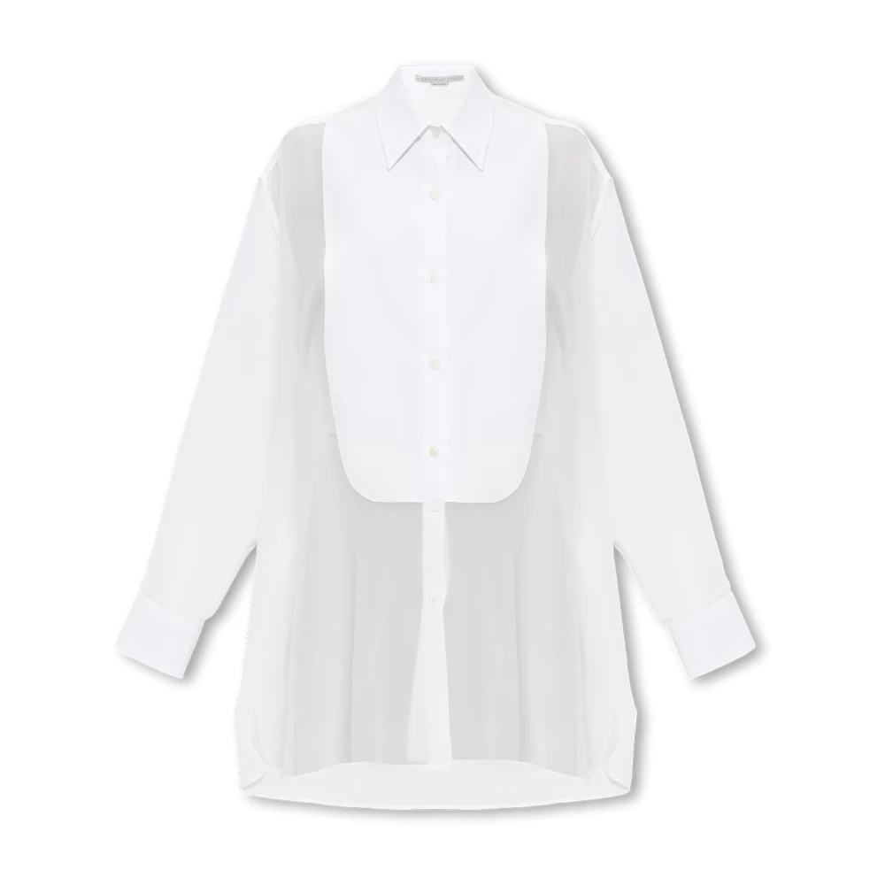 Stella Mccartney Zijden shirt White Dames