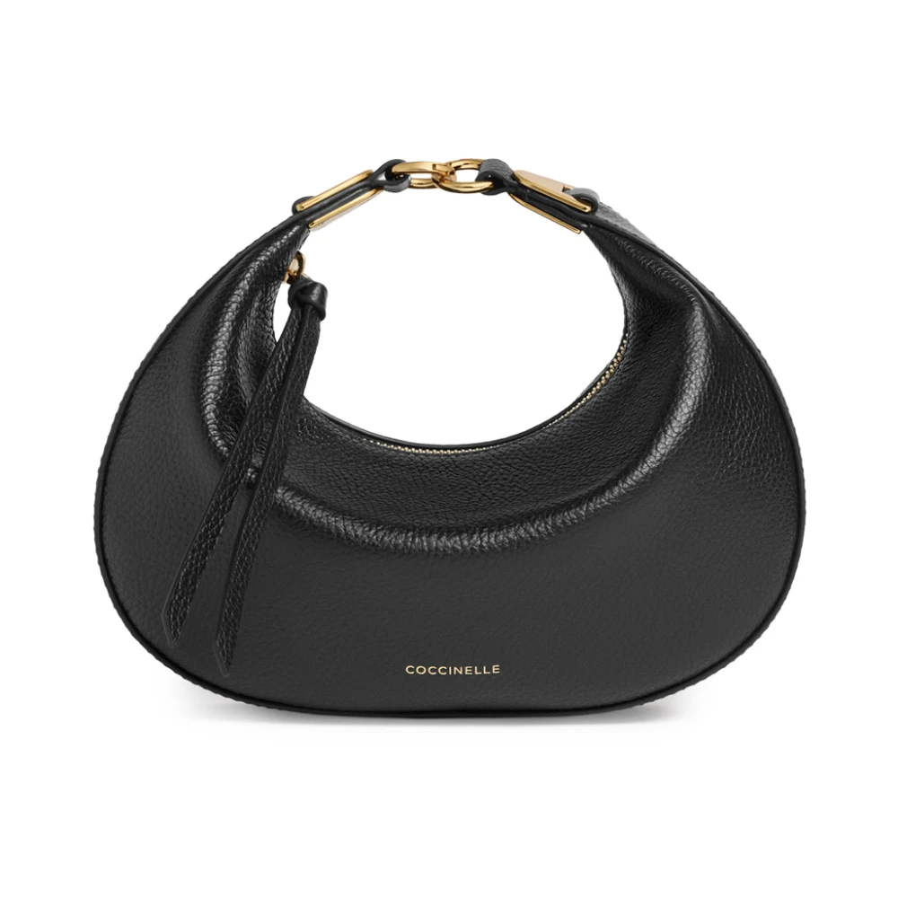 Coccinelle Women's Black Handbags, One Size, Mini Bag Grained Leather