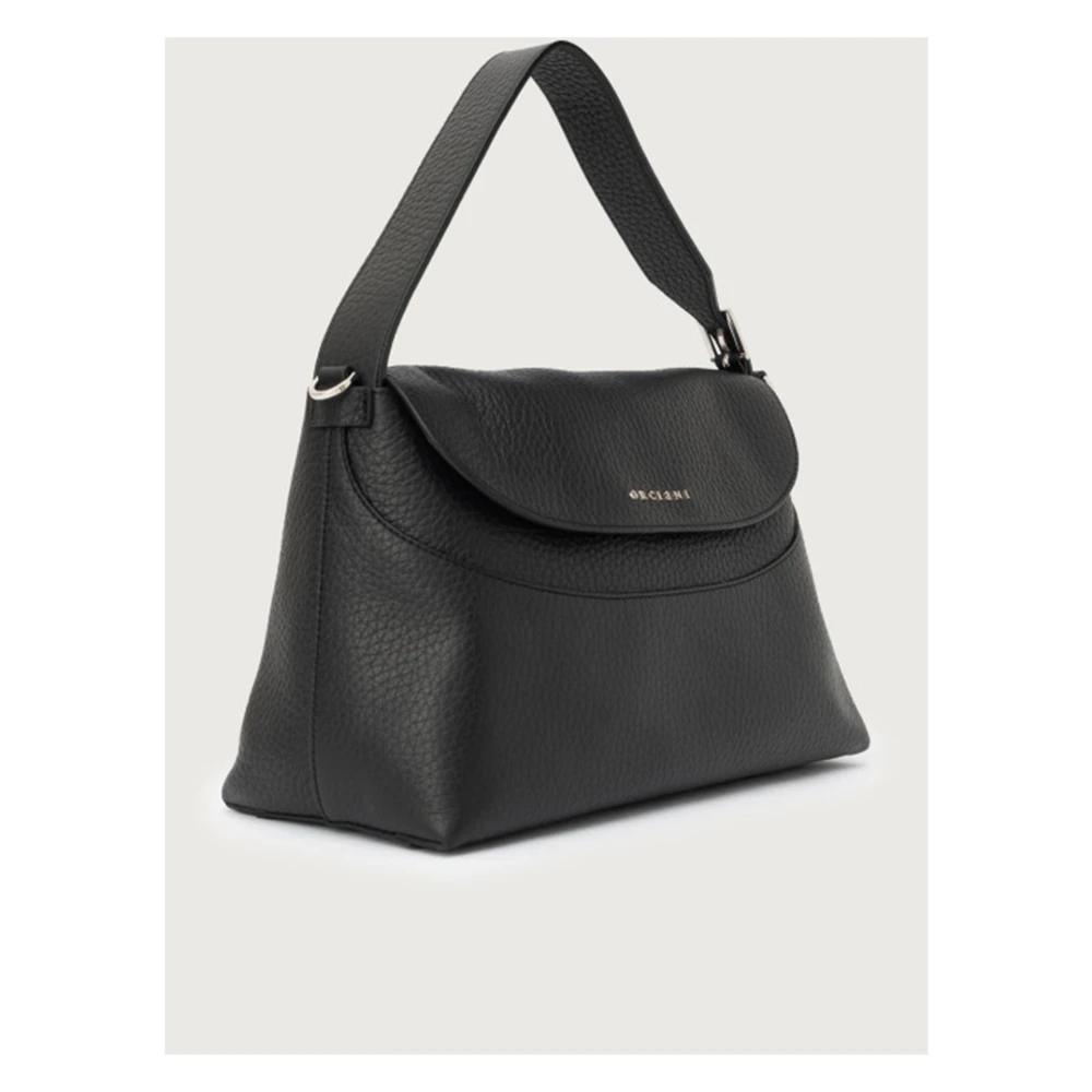 Orciani Zachte Nero Nana Stijlvolle Tas Black Dames