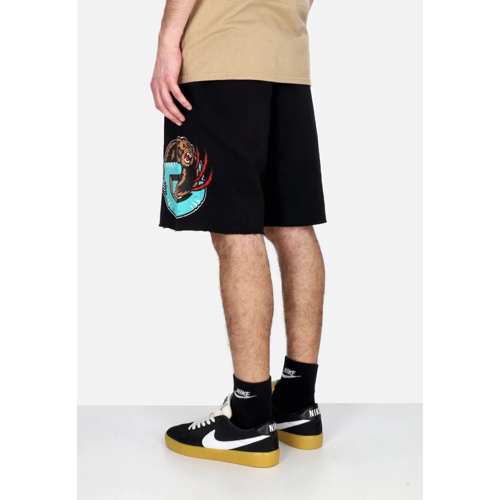 Mitchell & Ness Vintage NBA Grizzlies Fleece Shorts Black Heren