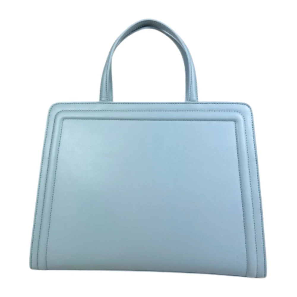 Twinset Lichtblauwe Schoudertas Brera Stijl Blue Dames