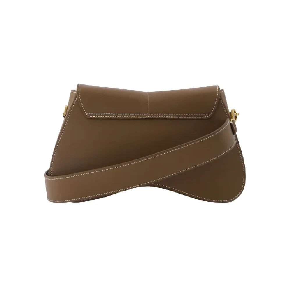 Elleme Leather shoulder-bags Brown Dames