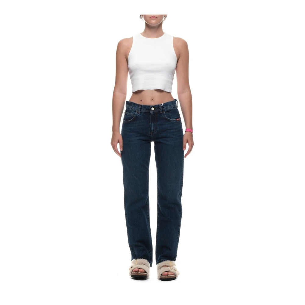 Amish Stijlvolle Jeans Blue Dames