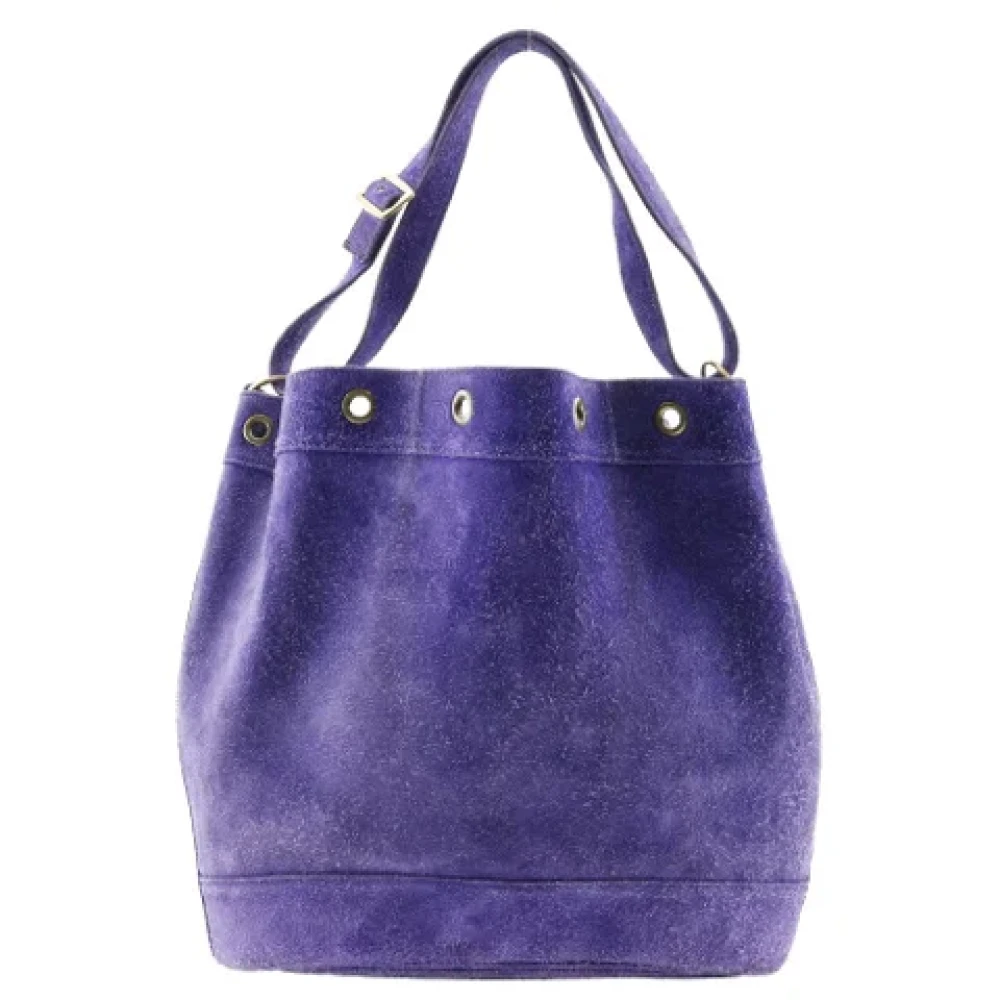 Hermès Vintage Pre-owned Fabric crossbody-bags Purple Dames