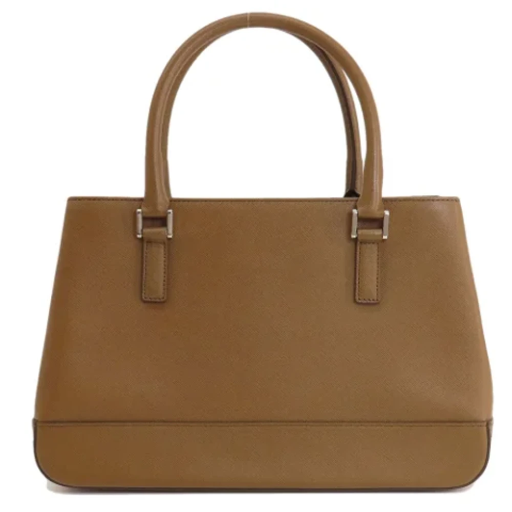 Burberry Vintage Pre-owned Plastic handbags Brown Dames