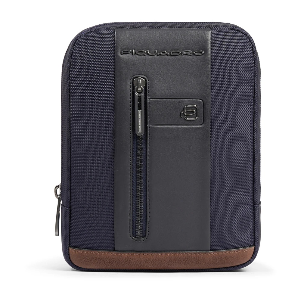 Piquadro Herren Blau Brief 2 Umhängetasche