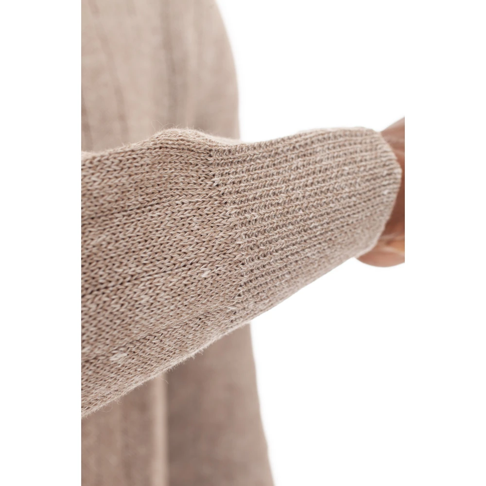 Gran Sasso Round-neck Knitwear Beige Heren