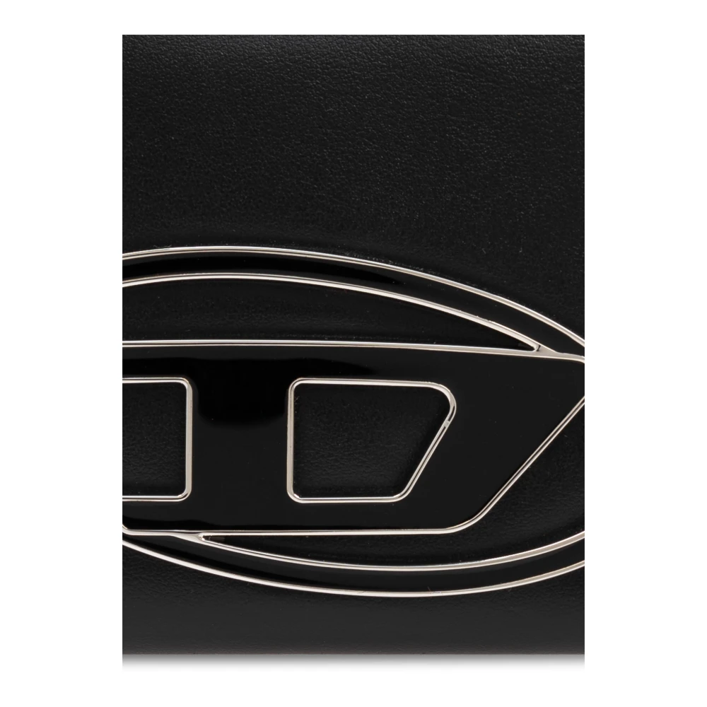 Diesel Portemonnee 1DR Bi-Fold ZIP II Black Dames