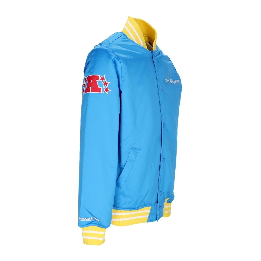 Mitchell & Ness Los Angeles Chargers Bomberjack Blue Heren