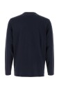 t-shirt-en-coton-bleu-fonce