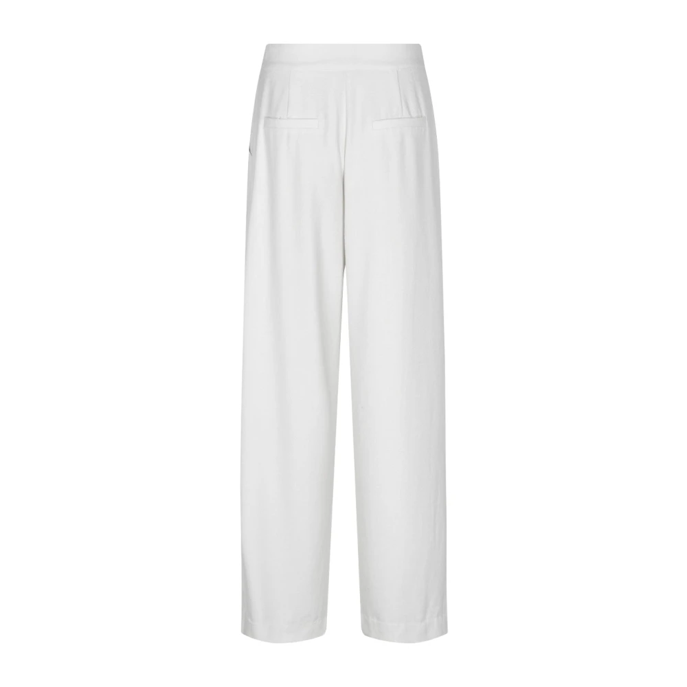 Modström Wijde Pijpen Pantalon Karter White Dames