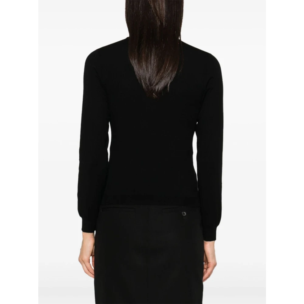 Semicouture Zwarte Angel Minijurk Black Dames