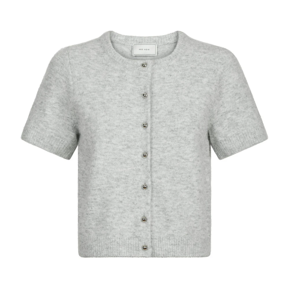 Knitwear > Cardigans - - Neo Noir - Modalova