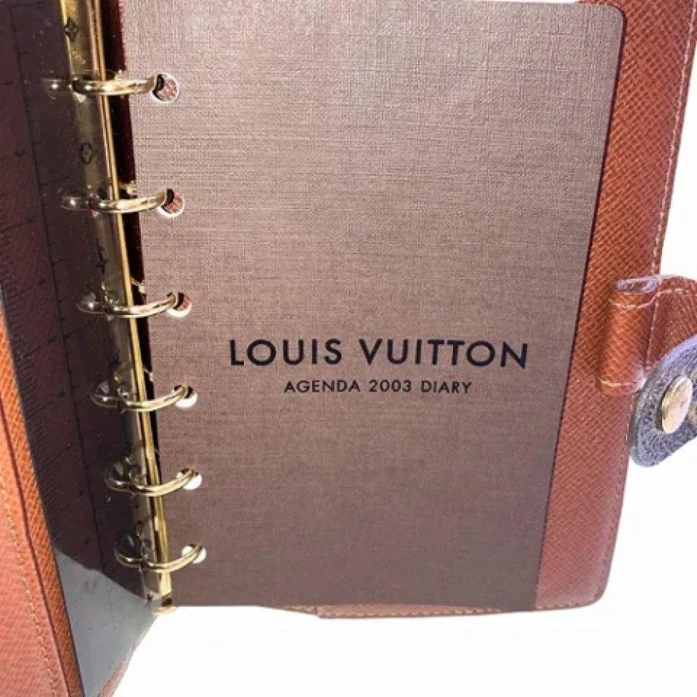 Louis Vuitton Vintage Pre-owned Canvas home-office Brown Dames