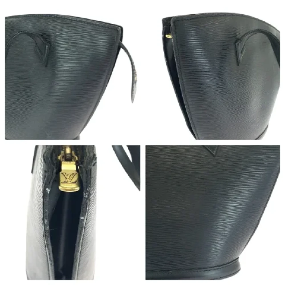 Louis Vuitton Vintage Pre-owned Leather louis-vuitton-bags Black Dames