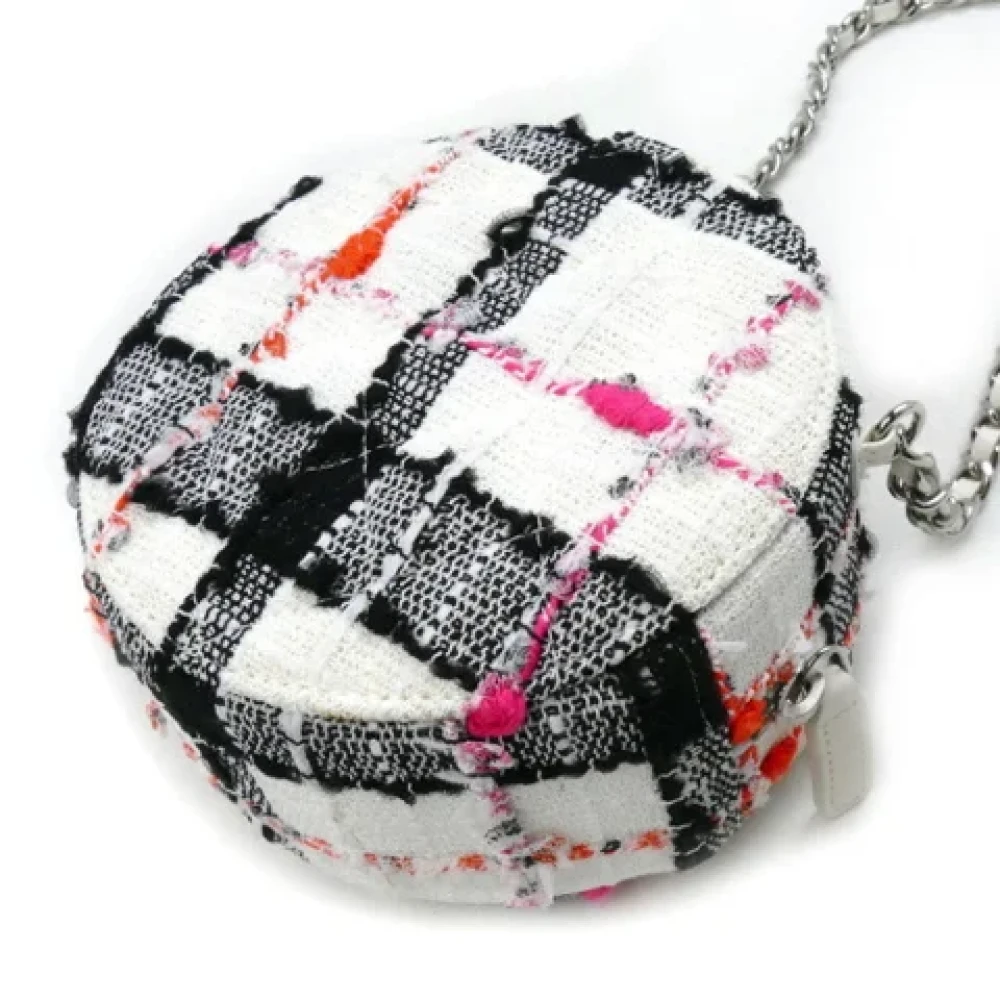 Chanel Vintage Pre-owned Fabric chanel-bags White Dames