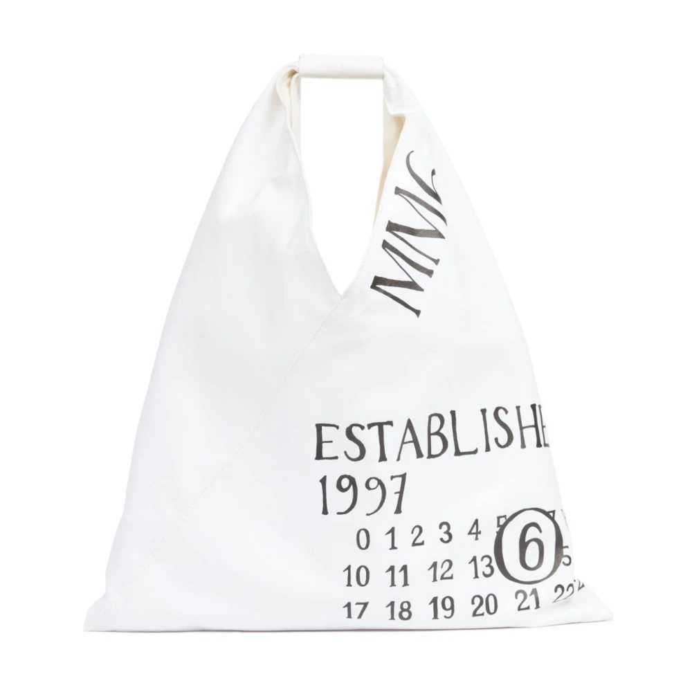 MM6 Maison Margiela Stijlvolle Schoudertassen White Dames