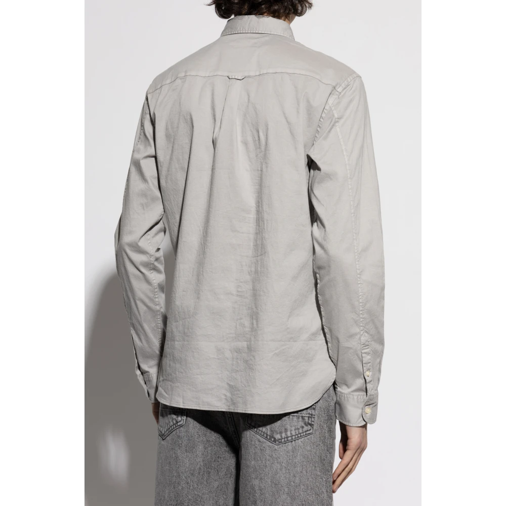 AllSaints Hawthorne Shirt Gray Heren