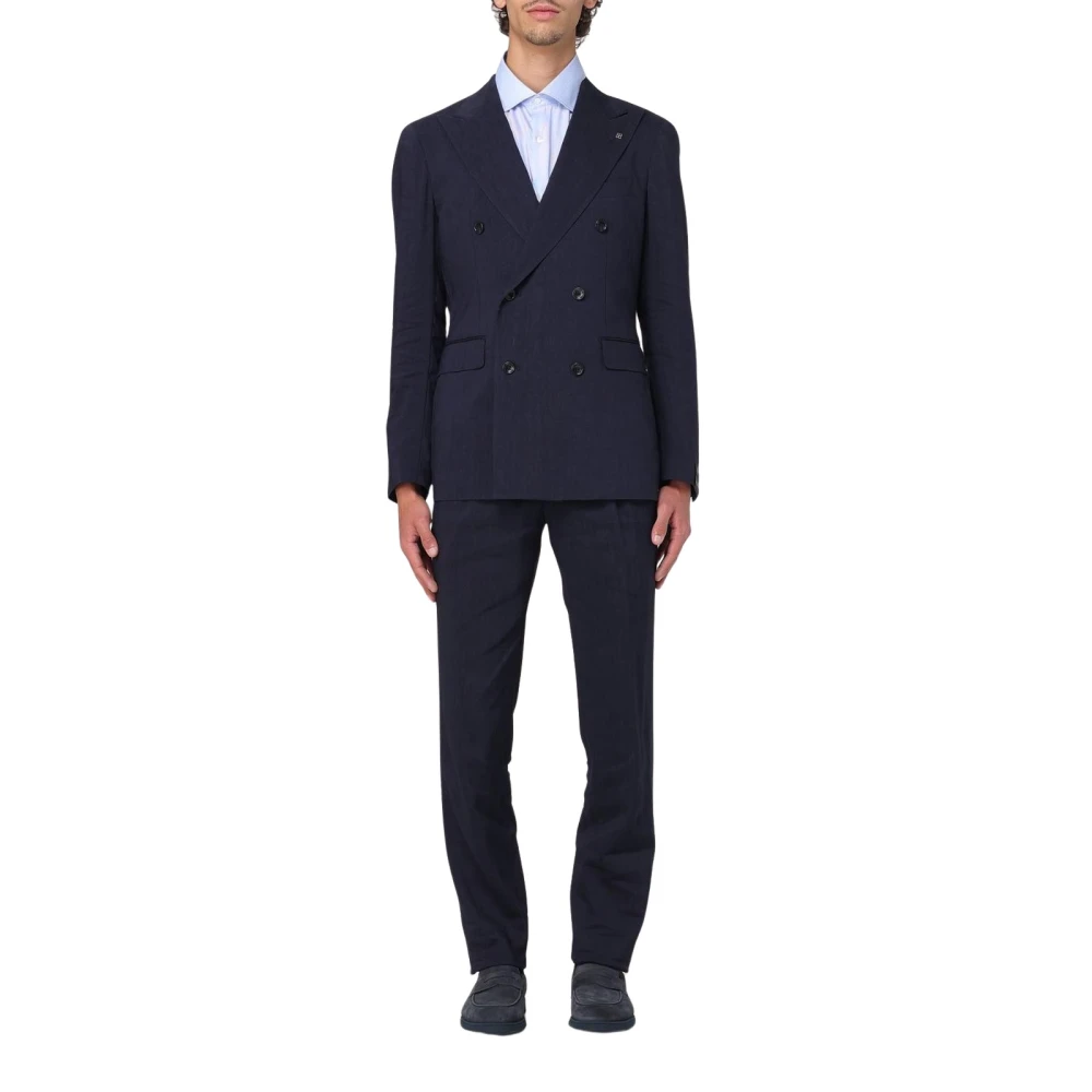 Suits > Suit Sets > Double Breasted Suits - - Tagliatore - Modalova
