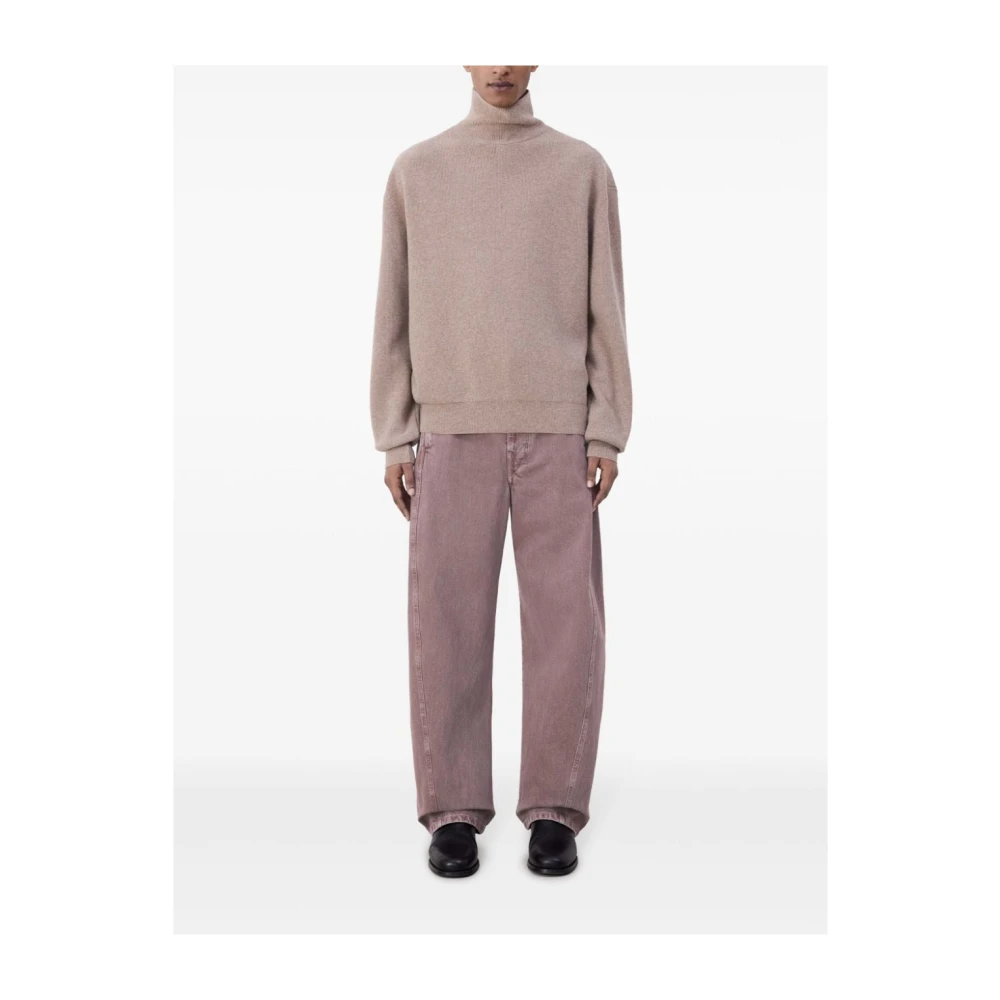 Lemaire Beige Stijlvolle Sweatshirt Aw24 Beige Dames