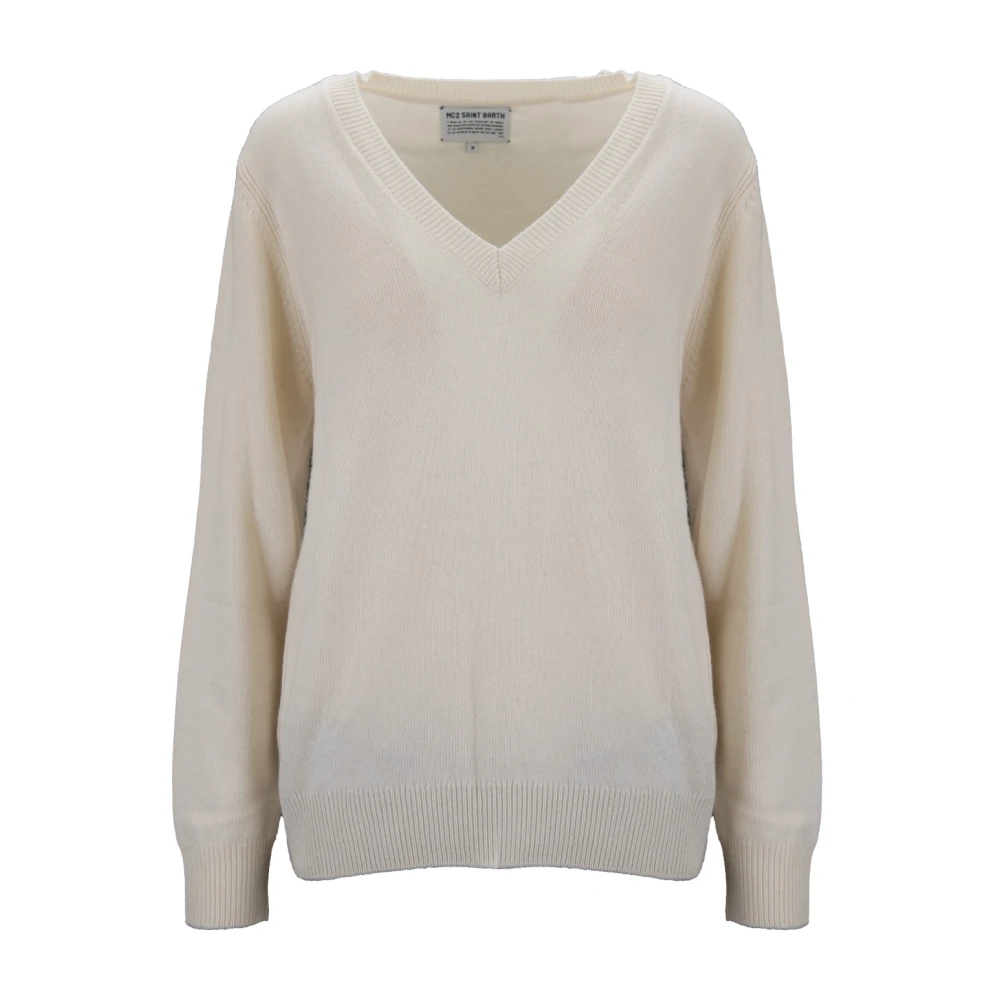 Knitwear > V-neck Knitwear - - MC2 Saint Barth - Modalova