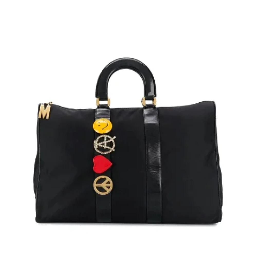 Moschino Pre-Owned Pre-owned Leather handbags Black Dames