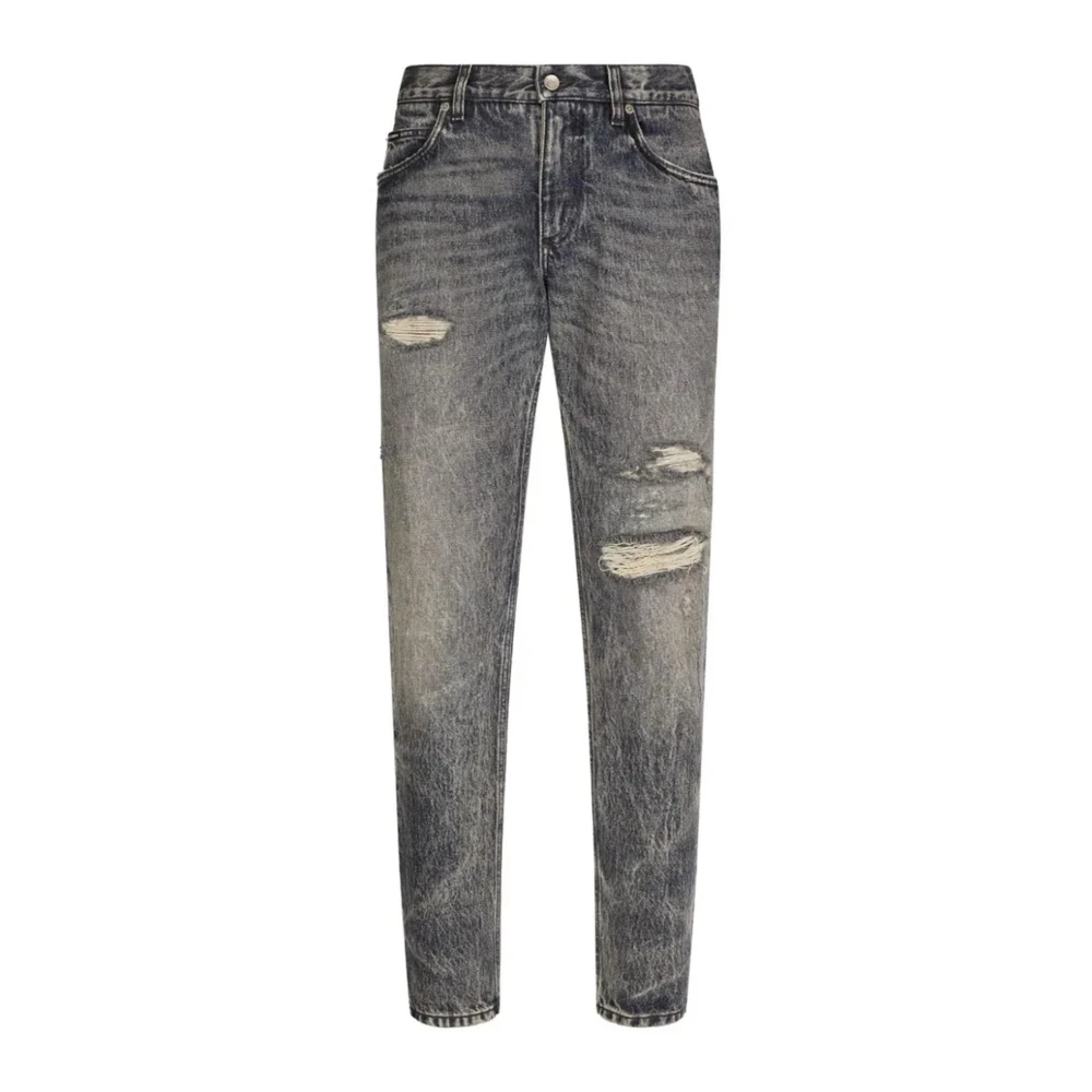 Dolce & Gabbana Slim-Cut Jeans Blue Heren