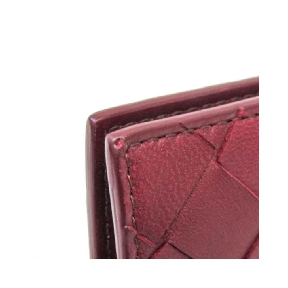 Bottega Veneta Vintage Pre-owned Leather key-holders Red Dames