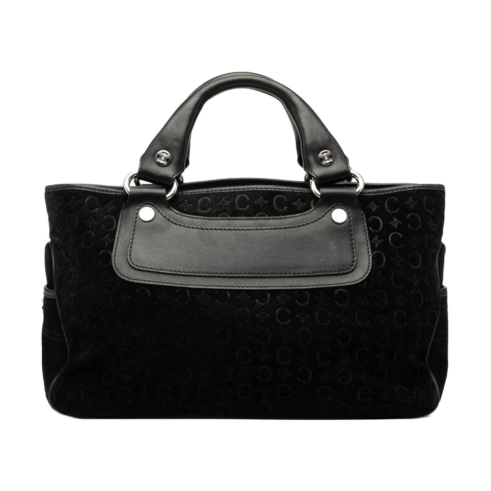 Celine Vintage Donna Nero Pre-Owned, Taglia Unica, Used,