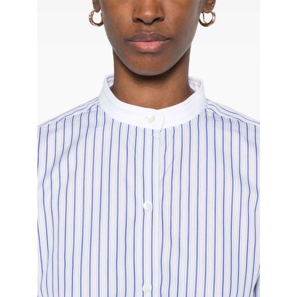 A.p.c. Venezia Shirt Blauw Katoen Minimalistisch Ontwerp Multicolor Dames