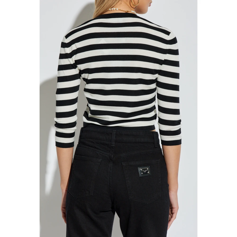 Dolce & Gabbana Wollen trui Black Dames
