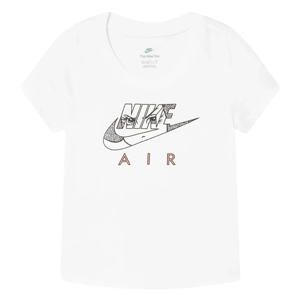 Nike Trainings T-shirt voor Kinderen White Unisex