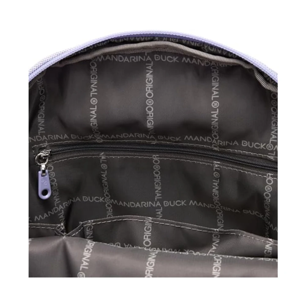 Mandarina Duck Stijlvolle rugzak voor dagelijks gebruik Purple Dames