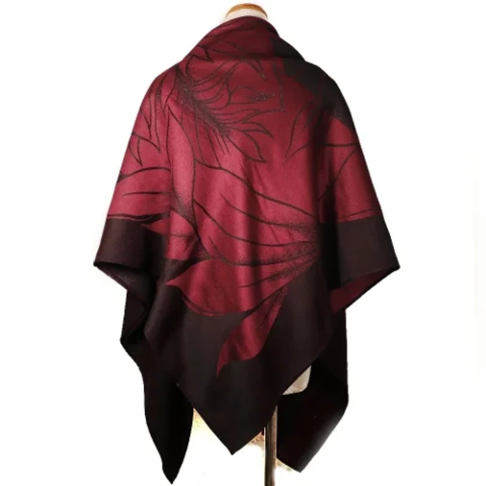 Balenciaga Vintage Pre-owned Fabric scarves Red Dames