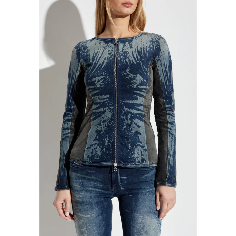 Diesel Denim top De-Gary-S Blue Dames
