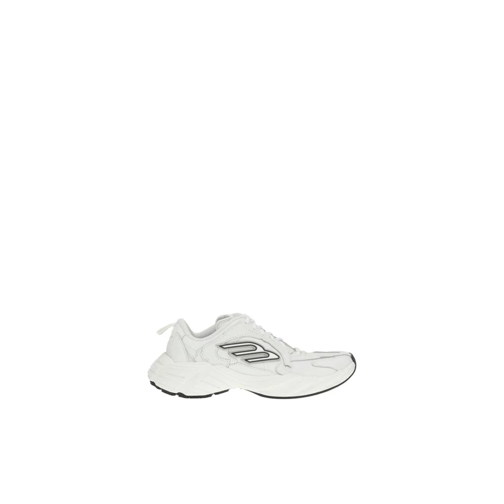 Balenciaga Sportieve Urban Sneakers met Verfijnde Details Dames Schoenen Wit