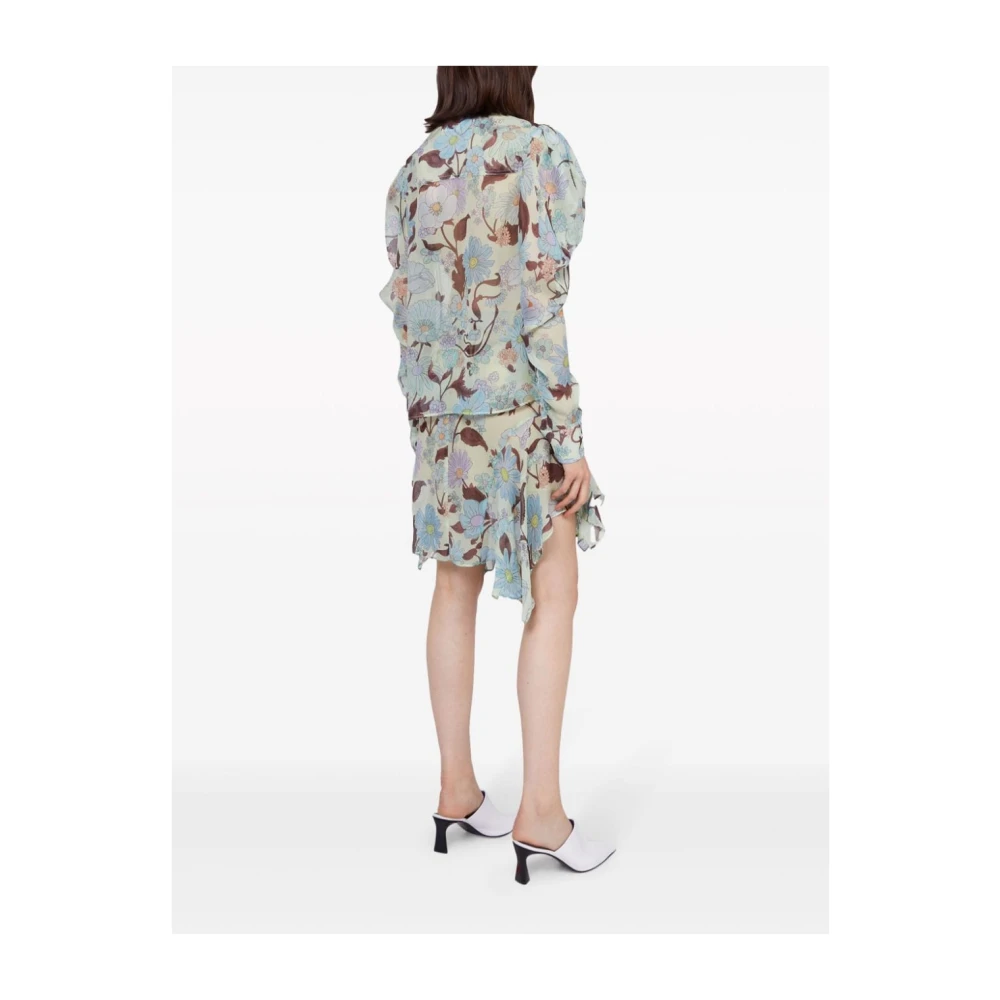 Stella Mccartney Bloemenprint Multicolor Shirt Multicolor Dames