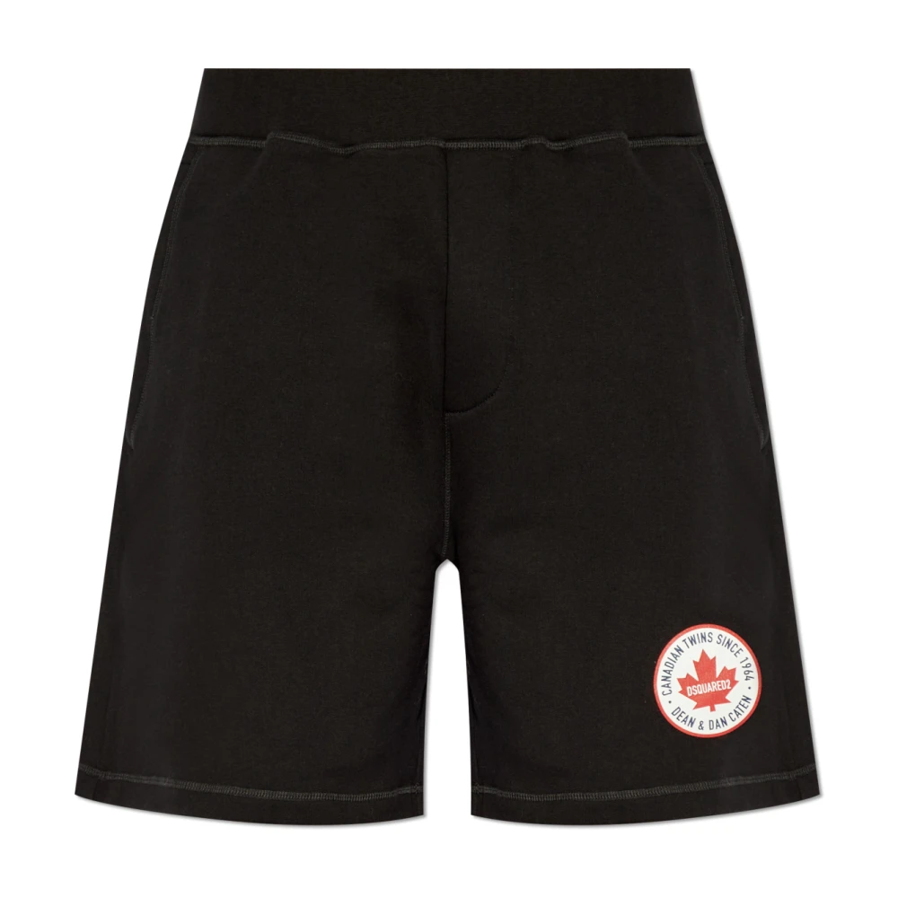 Dsquared2 Logo shorts Black Heren