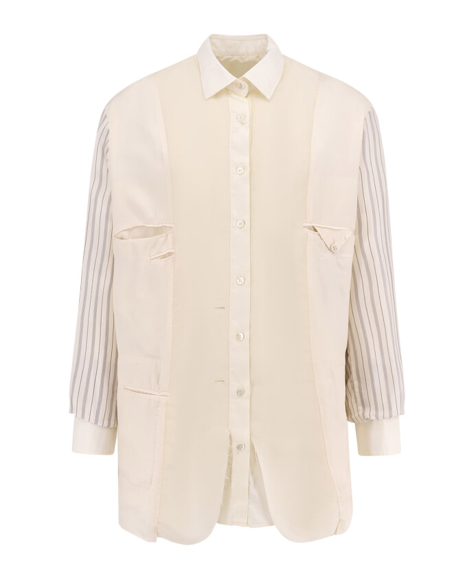 pull-blanc-a-franges-et-boutons