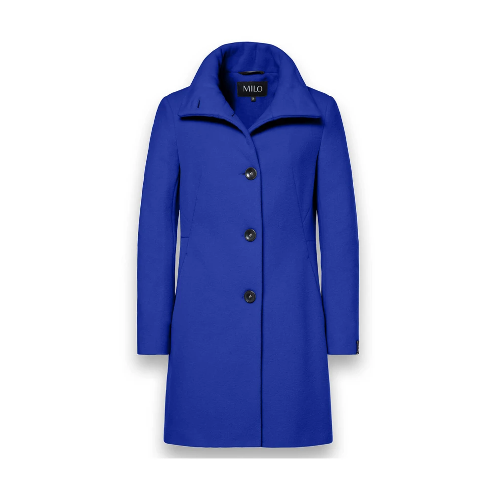 Milo Coats Babette Stijlvolle Jas Blue Dames