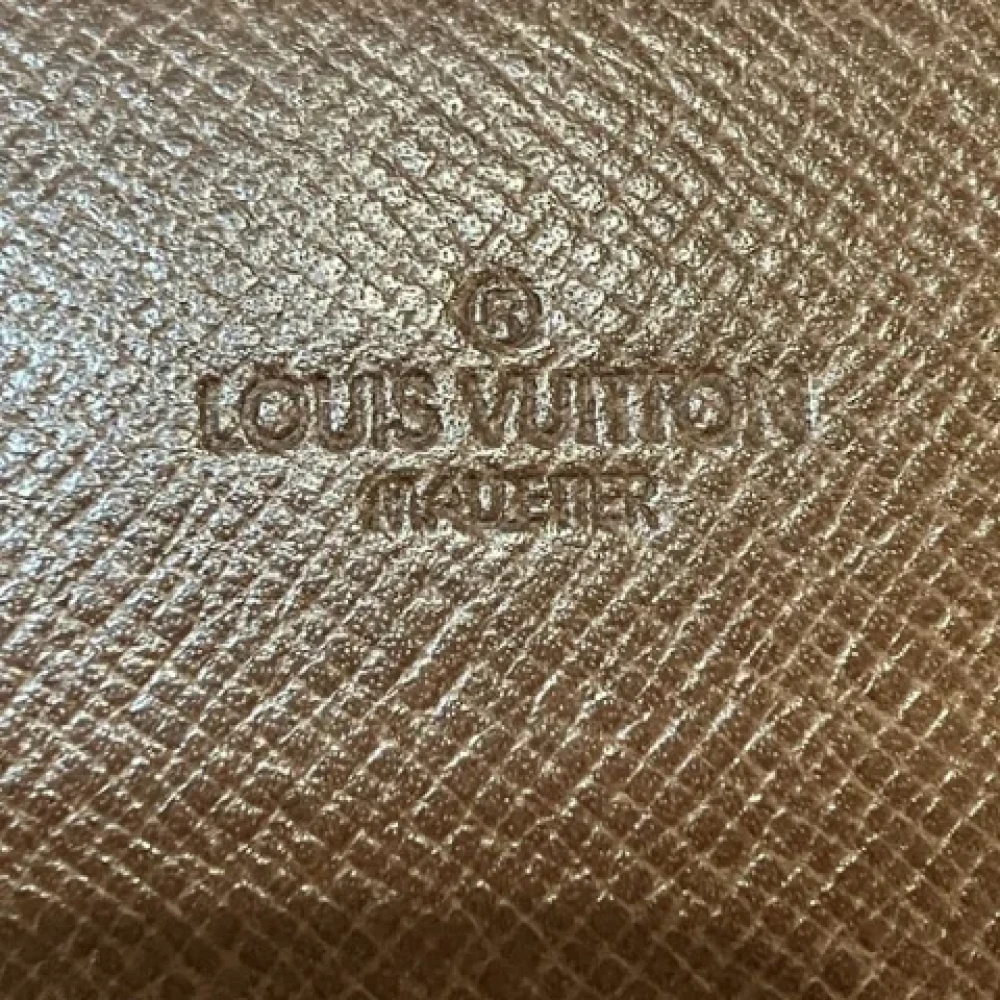 Louis Vuitton Vintage Pre-owned Canvas wallets Brown Unisex