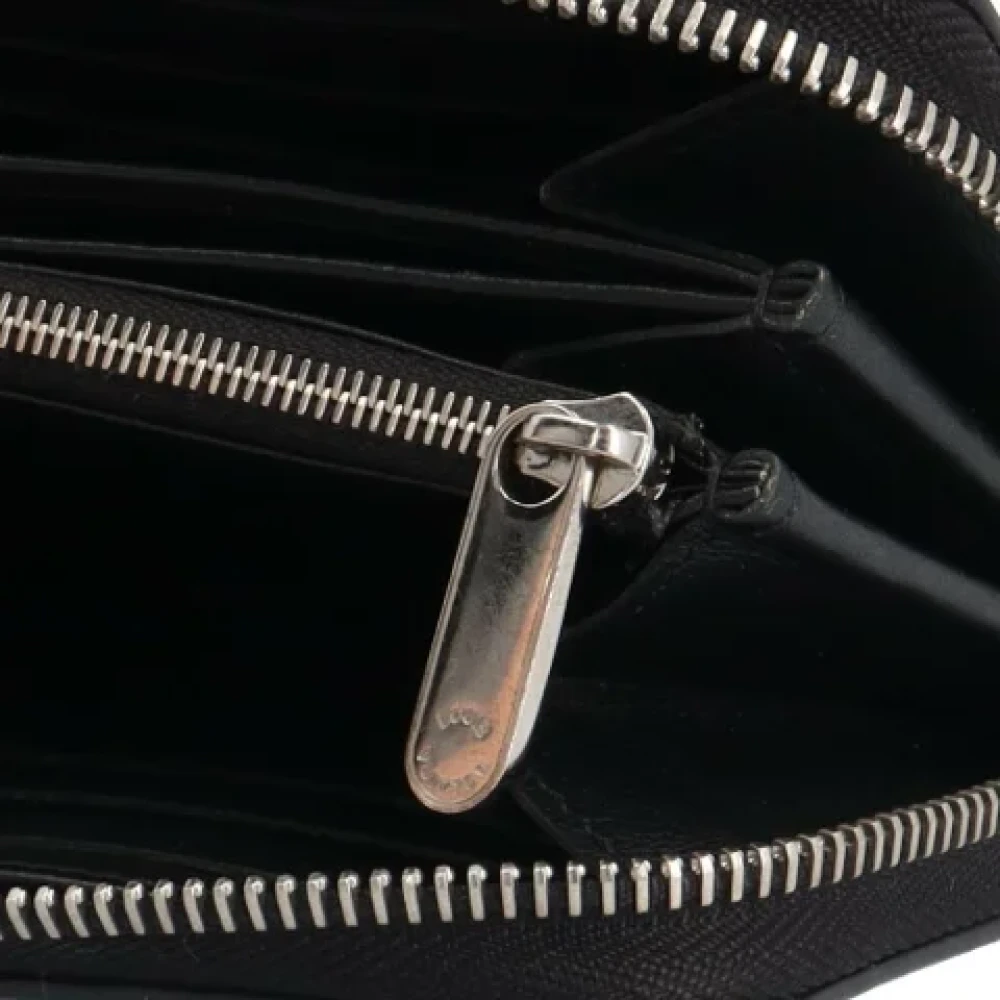 Louis Vuitton Vintage Pre-owned Leather wallets Black Dames