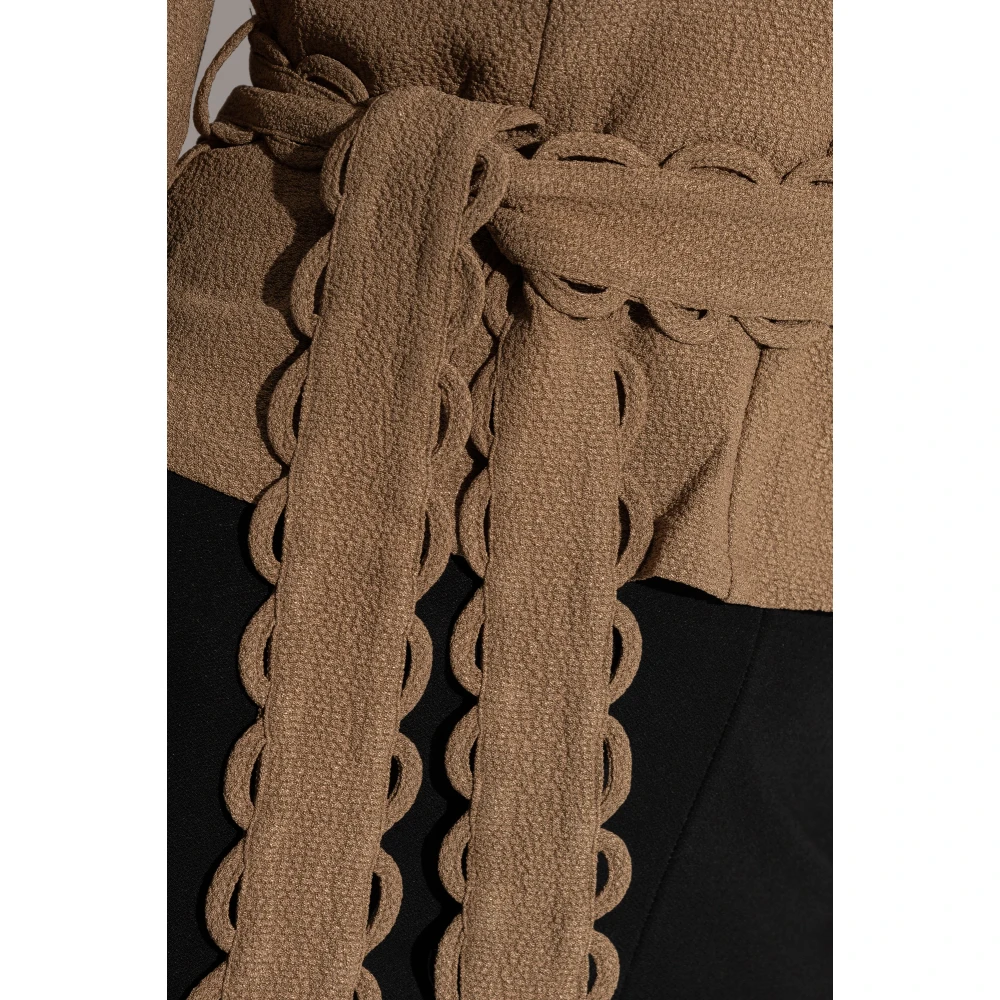 By Malene Birger Top Ullas By Herenne Birger Brown Dames