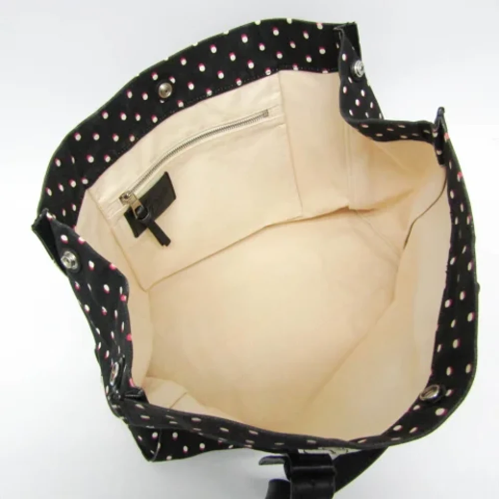 Loewe Pre-owned Canvas shoulder-bags Black Dames