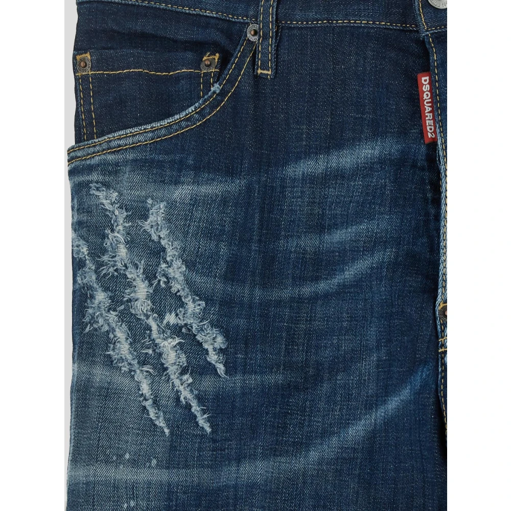 Dsquared2 Heren Denim Mode Blue Heren
