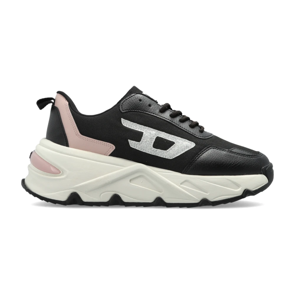 Diesel Donna Nero Scarpe, 35 Eu, New,