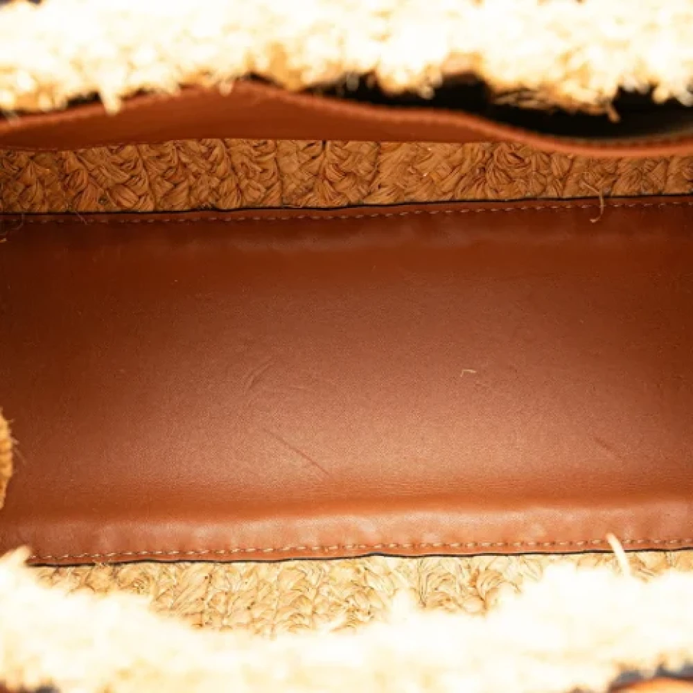 Loewe Pre-owned Leather handbags Brown Dames