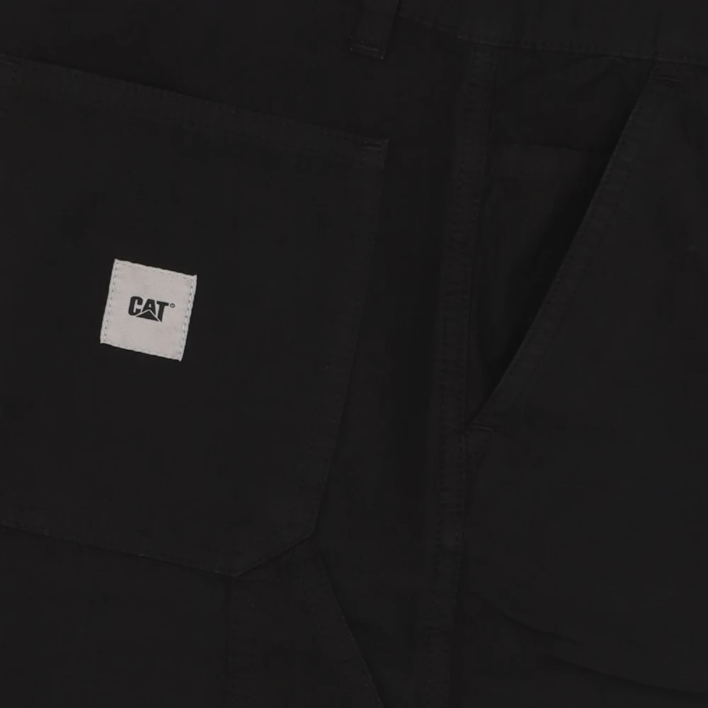 CAT Ripstop Carpenter Shorts Zwart Black Heren